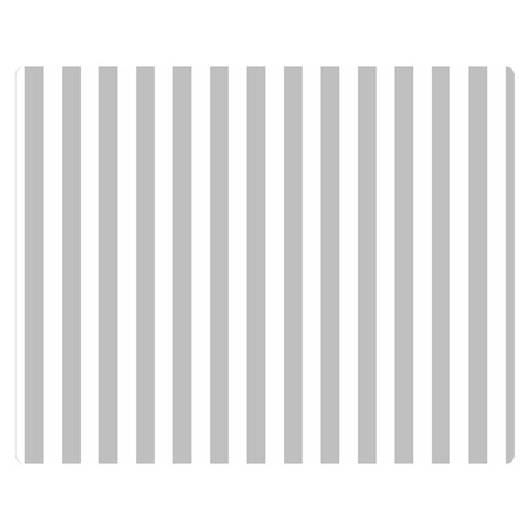 Vertical Stripes 60 x50  Blanket Back