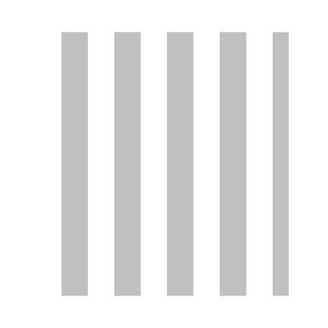 Vertical Stripes Front Inside