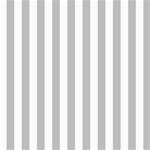 Vertical Stripes - White and Silver Gray ScrapBook Page 8  x 8 