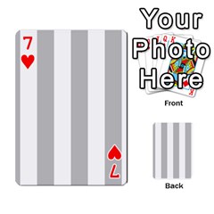 Vertical Stripes Front - Heart7
