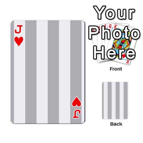 Jack Vertical Stripes Front - HeartJ