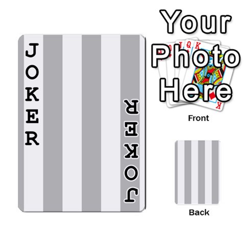 Vertical Stripes Front - Joker1