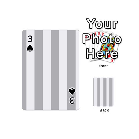 Vertical Stripes Front - Spade3