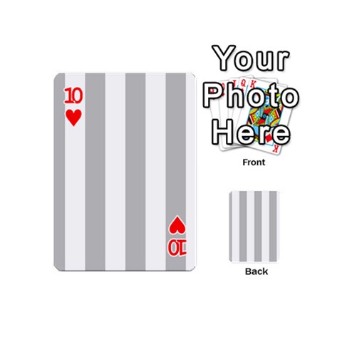 Vertical Stripes Front - Heart10