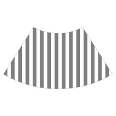 Vertical Stripes Skirt Front