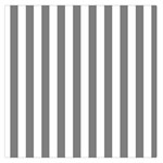Vertical Stripes - White and Gray Large Satin Scarf (Square)