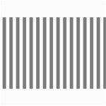 Vertical Stripes - White and Gray Collage 12  x 18 