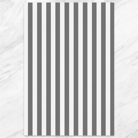 Vertical Stripes 11.88 x17.36  Canvas - 1