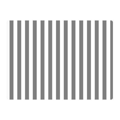 Vertical Stripes 35 x27  Blanket Front