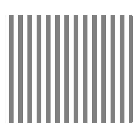 Vertical Stripes 50 x40  Blanket Front