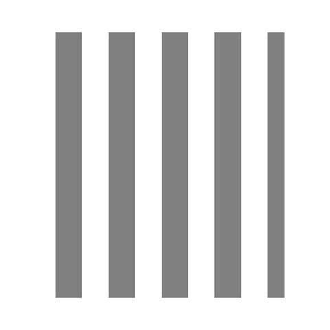 Vertical Stripes Back Inside