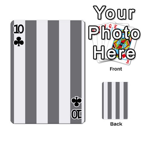 Vertical Stripes Front - Club10