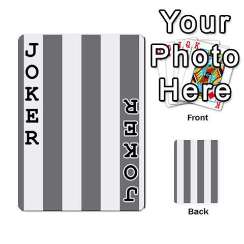 Vertical Stripes Front - Joker1