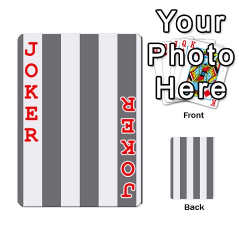 Vertical Stripes Front - Joker2