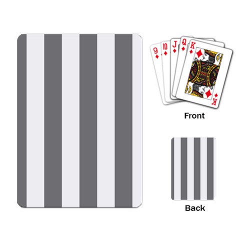 Vertical Stripes Back