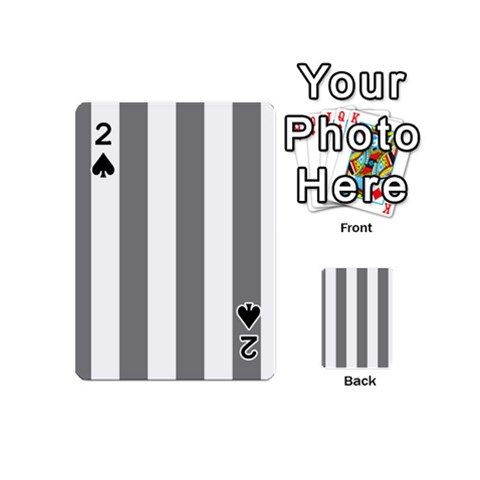 Vertical Stripes Front - Spade2
