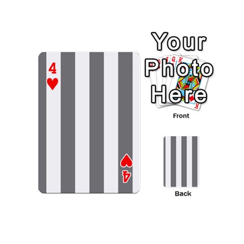 Vertical Stripes Front - Heart4