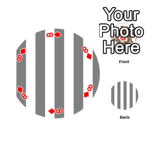 Vertical Stripes Front - Diamond8