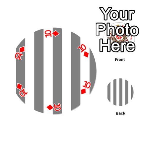 Vertical Stripes Front - Diamond10