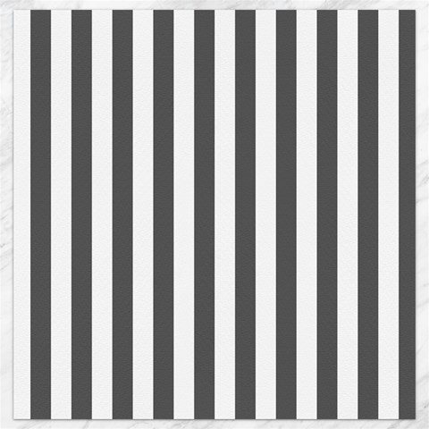 Vertical Stripes 11.4 x11.56  Canvas - 1