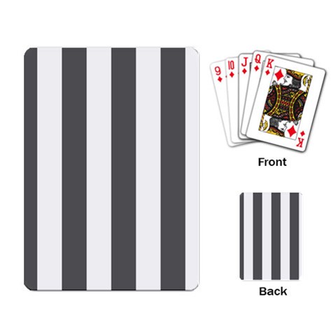 Vertical Stripes Back
