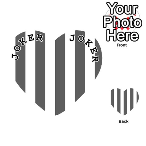 Vertical Stripes Front - Joker1