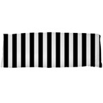 Vertical Stripes - White and Black Body Pillow Case Dakimakura (Two Sides)