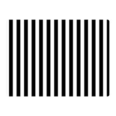 Vertical Stripes 35 x27  Blanket Back