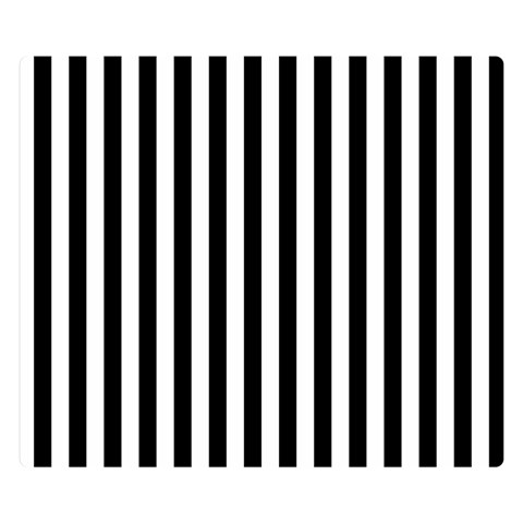 Vertical Stripes 50 x40  Blanket Front