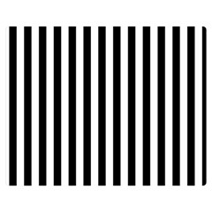 Vertical Stripes 60 x50  Blanket Back