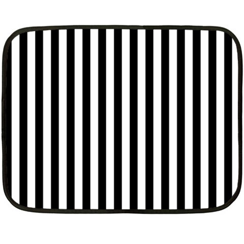 Vertical Stripes 35 x27  Blanket Front