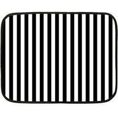 Vertical Stripes 35 x27  Blanket Back