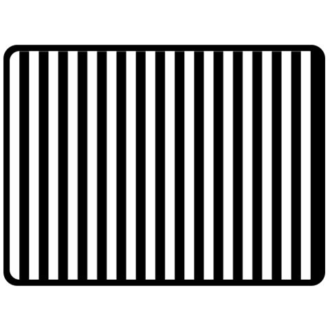 Vertical Stripes 80 x60  Blanket Front