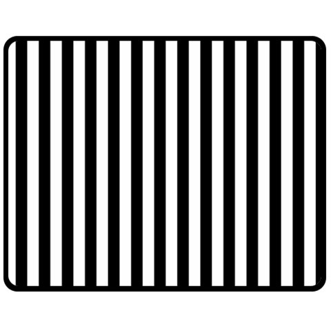 Vertical Stripes 60 x50  Blanket Front