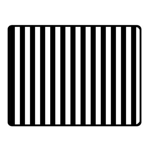 Vertical Stripes 50 x40  Blanket Front