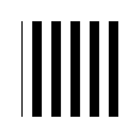Vertical Stripes Back Cover