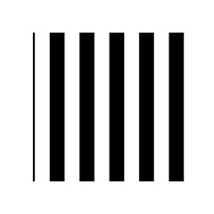 Vertical Stripes Front Inside