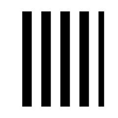 Vertical Stripes Back Cover