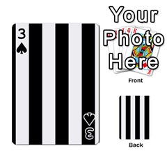 Vertical Stripes Front - Spade3