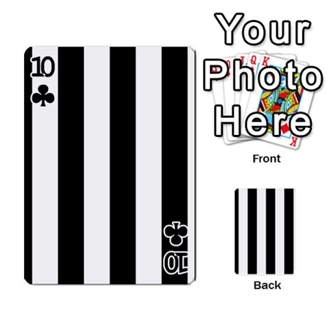 Vertical Stripes Front - Club10