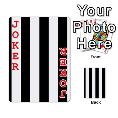 Vertical Stripes Front - Joker2