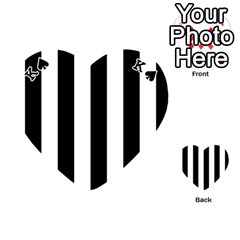 King Vertical Stripes Front - SpadeK