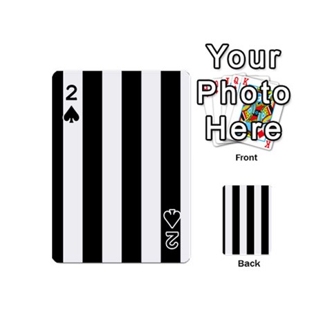 Vertical Stripes Front - Spade2
