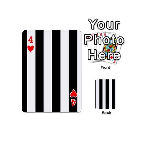 Vertical Stripes Front - Heart4