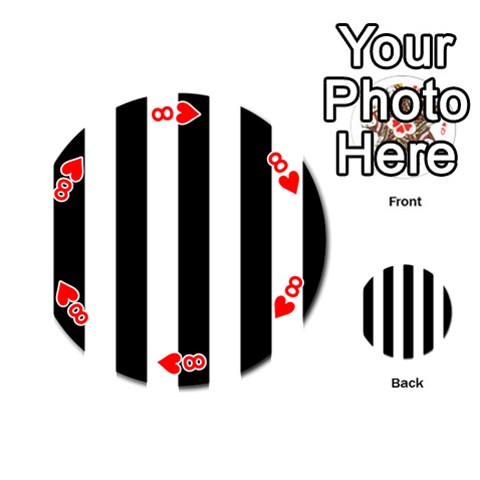 Vertical Stripes Front - Heart8