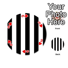 Vertical Stripes Front - Heart9