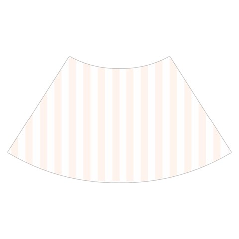 Vertical Stripes Skirt Back