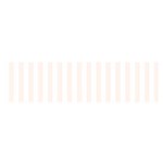 Vertical Stripes - White and Seashell Satin Scarf (Oblong)