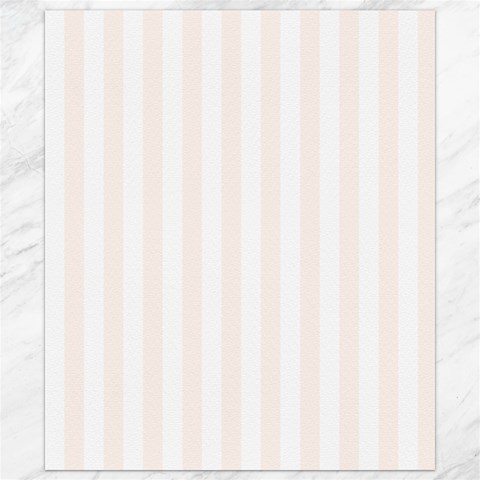 Vertical Stripes 8.15 x9.66  Canvas - 1