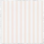 Vertical Stripes - White and Seashell Canvas 20  x 20 